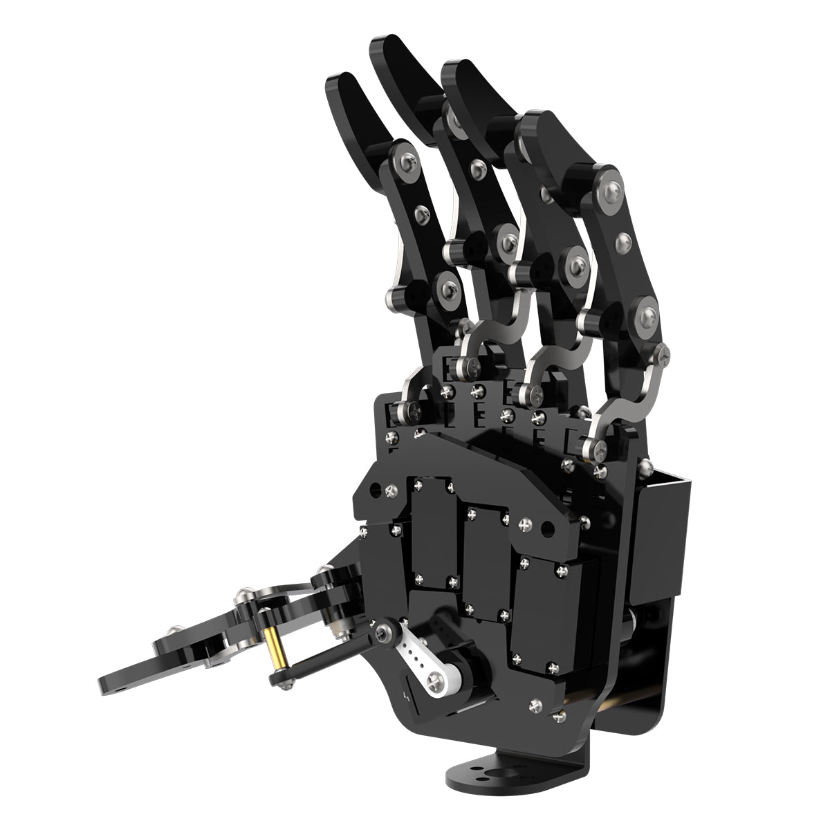 uHand: Hiwonder Robotic Hand Fingers Move Individually for Robot DIY uHand: Hiwonder Robotic Hand Fingers Move Individually for Robot DIY